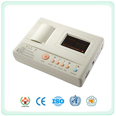 SECG1201G Digital Single Channel ECG Machine with Color Sreen